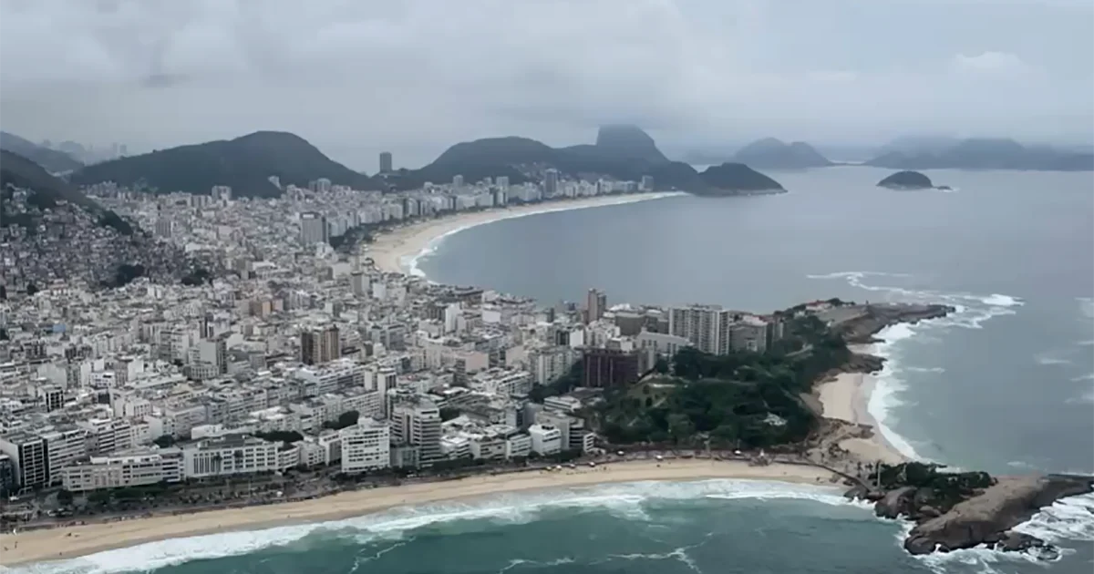 Mudança no tempo no Rio: ZCAS traz chuva forte e queda de temperatura neste domingo
